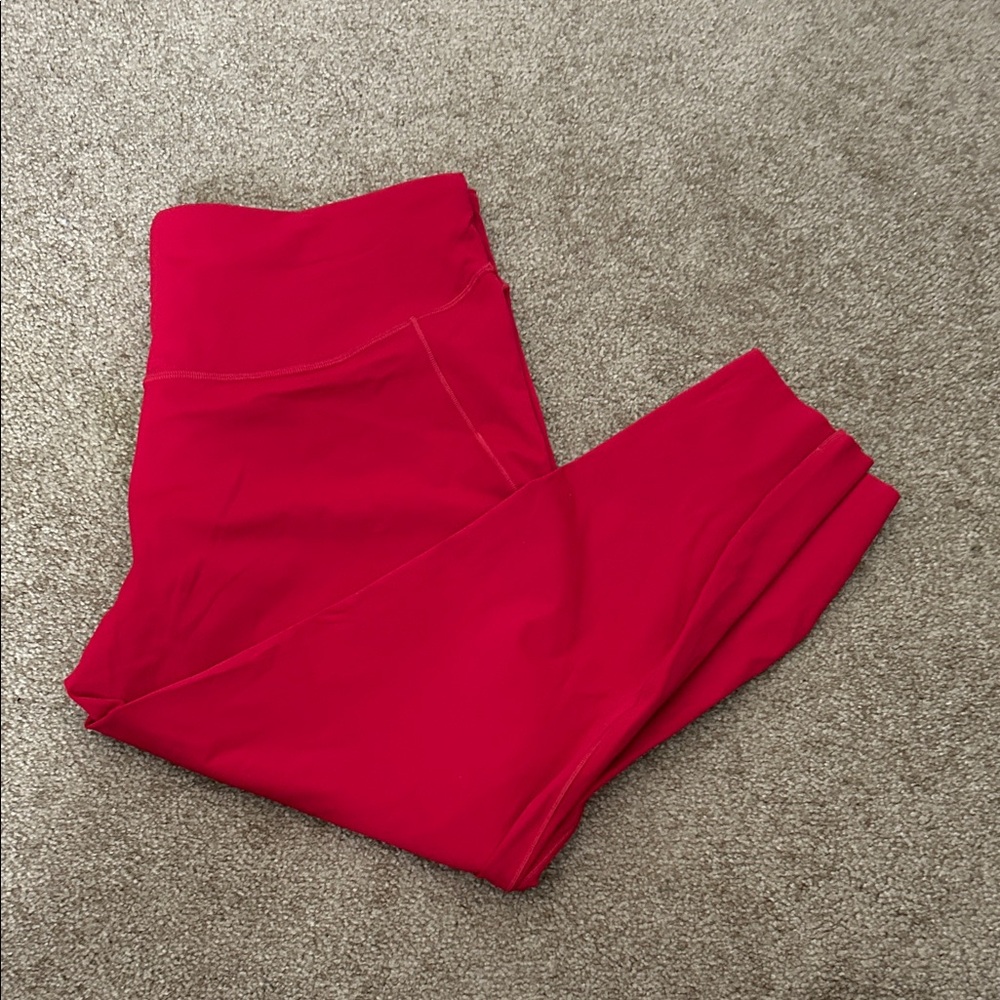 lululemon athletica Scarlet High-Waist Leggings NWOT no pockets